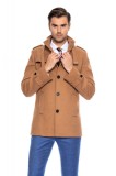 Palton barbati slim camel B108, 46, 50, 54