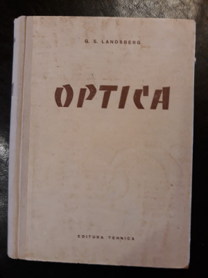 Optica - G. S. LANDSBERG foto