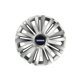 Cumpara ieftin Set 4 capace roti Cu Inel Cromat Royal R16 pentru gama auto Volvo, Autohelix MSA