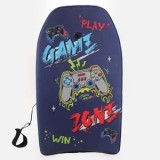 Placă de &icirc;not pentru copii, 44x80 cm, albastră, cu model gamer, CMCLASS