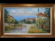 Petre Chirea - Peisaj la Balcic , ulei pe pinza 60 x 80 cm foto