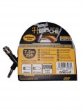 Furtun aer cauciuc pvc 7.5m cu cuple rapide