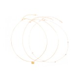 Colier ALDO auriu, ANN PEARL 102, din metal