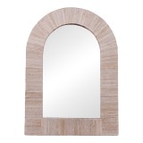 Cumpara ieftin Oglinda de perete (lemn de bananier) Koin Boho Pako World Natural 78x78x8 cm