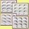 2008 Romania, Arme de foc 4 coli de 9 timbre + 3 tabs diferite LP 1794 b, MNH