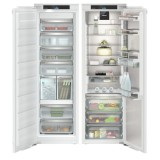 Combina frigorifica incorporabila Side by Side Liebherr IXRF 5186 Peak, NoFrost, BioFresh cu HydroBreeze, InfinitySpring, IceTower, SmartDeviceBox, 50