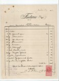 Romania, Farmacia &quot;Arab&quot;, factura, Craiova, 1934