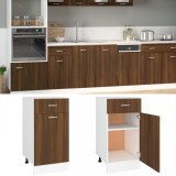 vidaXL Dulap inferior cu sertar &ldquo;Lyon&rdquo; stejar maro 40x46x81,5cm