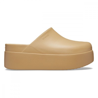 Saboti Crocs Dylan Platform Clog Maro - Wheat foto