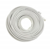 Cumpara ieftin Cablu UTP, Lanberg 42787, cat.5e, mufat 2xRJ45, lungime 30m, AWG 26, 100 MHz, de legatura retea, ethernet, alb