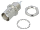 Soclu BNC Mamă 50&Omega; PTFE Argintat