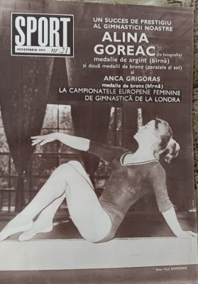 myh 110 - Revista SPORT - nr 21/noiembrie 1973 foto