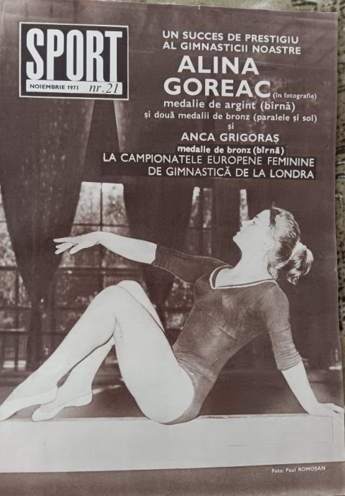 myh 110 - Revista SPORT - nr 21/noiembrie 1973
