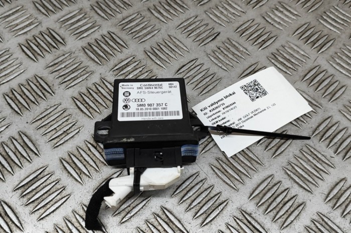 Modul de control far VW GOLF VI 5K1 2011 OEM: 5M0907357C 28265735