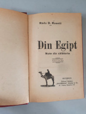 Radu D. Rosetti - Din Egipt. Note din calatorie foto