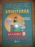 Bacalaureat 2006. Admiterea in invatamantul superior- M. E. Panaitopol, D. Duca