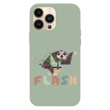 Husa compatibila cu Apple iPhone 12 Pro Max, Viceversa, model Flash Zootopia , Silicon, TPU, Transparent, Carcasa