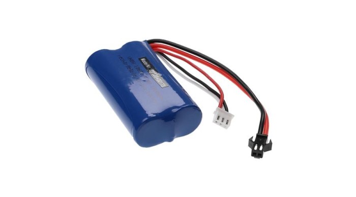 Instrument de modelare VHWB, baterie RC pentru modelul UDI U12A / GT QS8019 &ndash; 1500 mAh 7.4 V Li-Ion, SM-2P