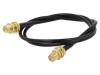 Cablu SMA 50&Omega; 0,5m Negru