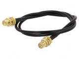 Cablu SMA 50&Omega; 0,5m Negru