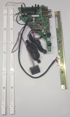 Kit TV placa TED.MS3663S.EA521 MB-M3663-AL-0137 + baret LED + difuzoare + LVDS foto