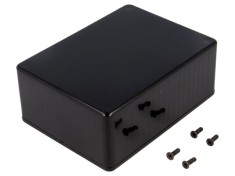 Carcasa ABS Neagra IP54 82x110x44mm foto