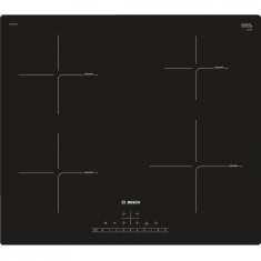 Plita incorporabila inductie PUE611FB1E, 4 zone de gatit, Control Touch, timer, PowerBoost, negru