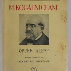 OPERE ALESE de M. KOGALNICEANU , 1940