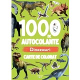 1000 de autocolante. Dinozauri. Carte de colorat/***