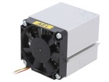 Radiator Extrudat Natural 50mm 1.38K/W 12V