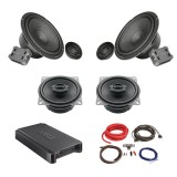 Cumpara ieftin Pachet Difuzoare Auto cu amplificator Daewoo Matiz 1998-2002 Hertz Cento 760 W