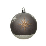 Cumpara ieftin Glob - Shatterproof Shiny Stars - Warm Grey | Kaemingk
