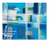 Cumpara ieftin Tablou abstract pictat manual, Fantezie 3, 60x50cm ulei pe panza in relief efect 3D, gata de agatat pe perete