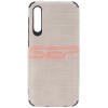 Husă Samsung Galaxy A30s, TPU Piele Crocodil, Gri, Protecție Premium, Antișoc
