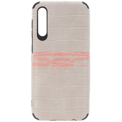 Toc TPU Leather Crocodile Samsung Galaxy A50 Grey foto