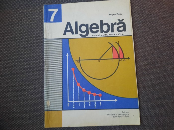 ALGEBRA MANUAL PENTRU CLASA A VII A EUGEN RUSU