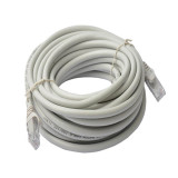 Cablu UTP Retea, Gri, Ethernet Cat 5e, 10m Lungime - Cablu Patch, Conector RJ45