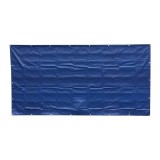 20 St&uuml;ck Bauzaunplane 160g/m&sup2; blau PE 1,76m x 3,41m