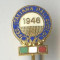 Insigna Olimpica Olimpiada - COMITETUL OLIMPIC cercuri olimpice - Italia 1946
