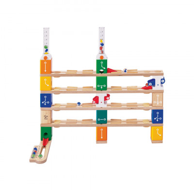 Jucarie copii Quadrilla - circuit cu bile - Set de codare de baza (125 piese) foto
