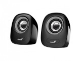BOXE GENIUS 2.0, RMS: 6W (2 x 3W), USB power, gray, &quot;SP-Q160&quot; &quot;31730027400&quot; (timbru verde 0.8 lei)