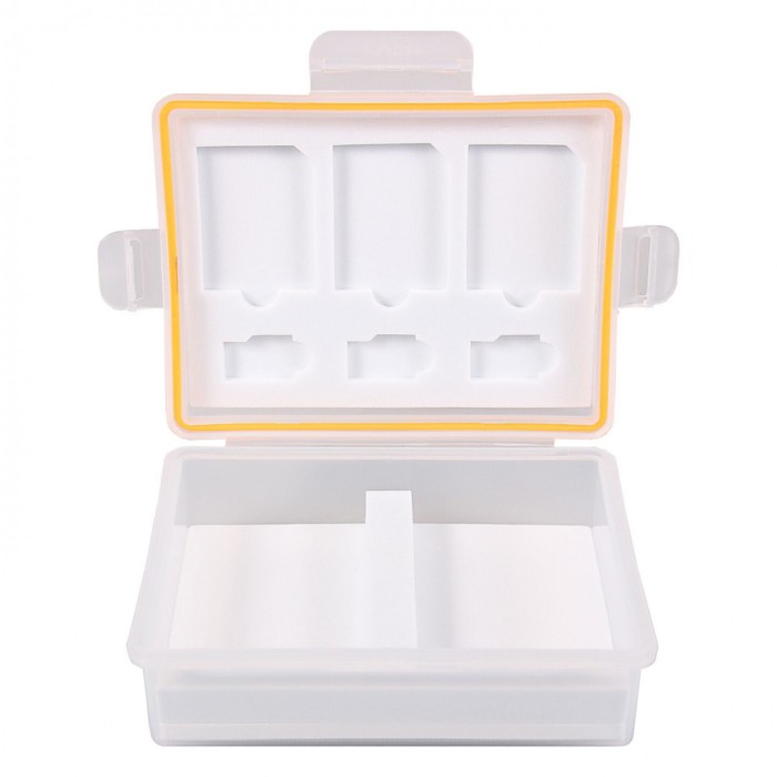 Hard case Patona pentru carduri SD micro SD si 2xAcumulatori LP-E6 NP-FZ100 EN-EL15-1906