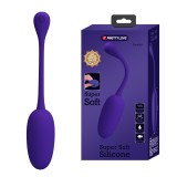 Vibrator ou glont Pretty Love Knucker mov 18,6 cm