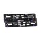 Set 2 suporti numar inmatriculare personalizat - M Power