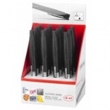 Set 12 marker permanent Strend Pro Thin, 2mm, Negru