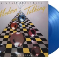 Modern Talking Lets Talk About Love 180g Translucent Blue LP (vinyl)