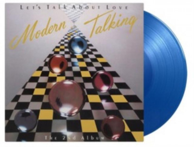 Modern Talking Lets Talk About Love 180g Translucent Blue LP (vinyl) foto