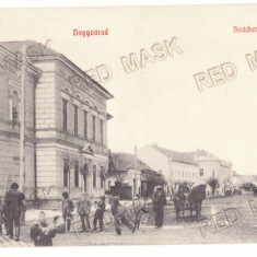 1845 - ORADEA, Market, Romania - old postcard - unused