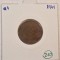 210, British Palestine, Palestina, 1 Mil 1941 ,KM#1, buna