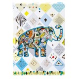 Agenda A5 embosata Ethno Elephant, Jad